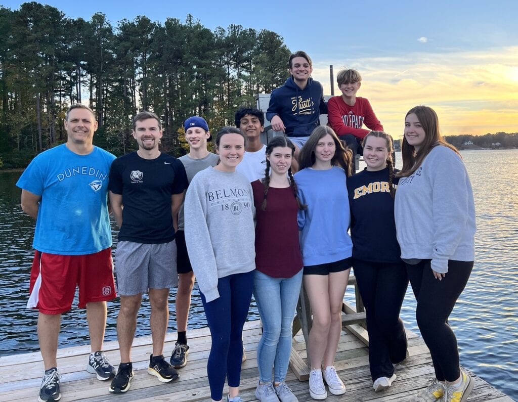 A group together outside
